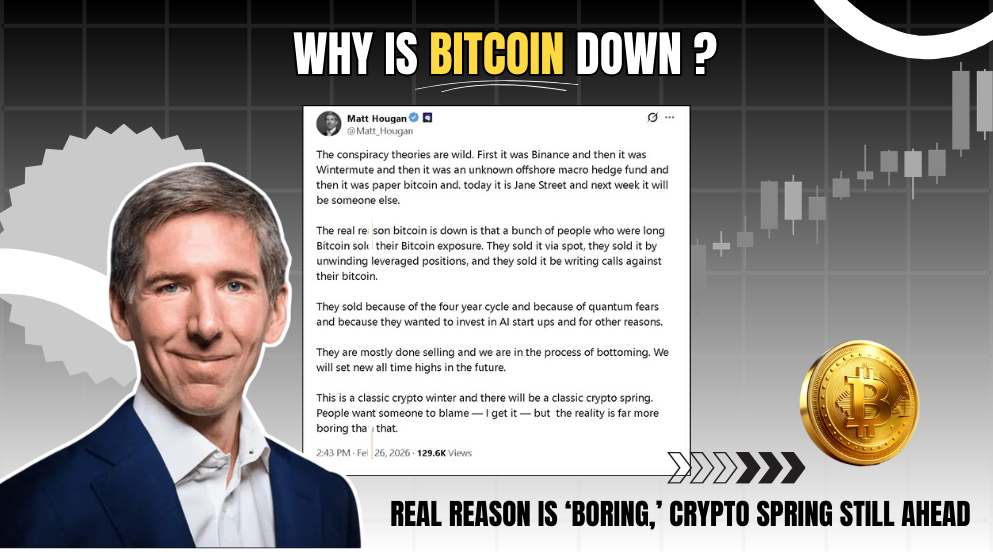 Why Is Bitcoin Down? CIO Calls Dip 'Boring' Again Market Now
