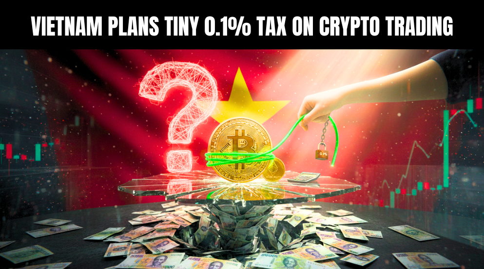 News 13 Vietnam Intends to introduce a 0.1% tax on crypto trade = There is a Condition.