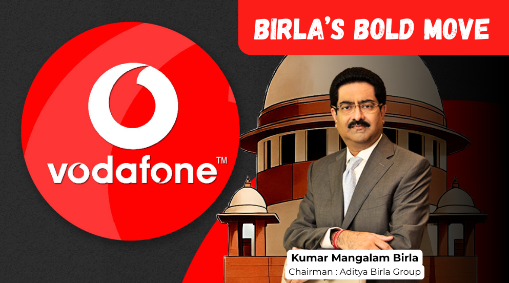 Vodafone Idea Limited Kumar Mangalam Birla Increases his equity in Vodafone Idea, What it implies to the Telecommunication Industry
