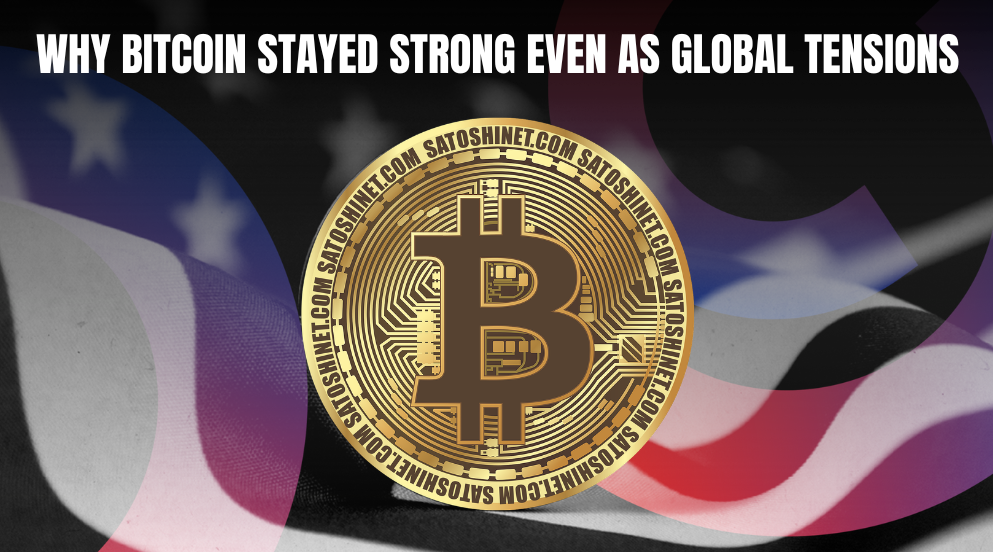 Bitcoin This Week: Why Bitcoin Stayed Strong Even as Global Tensions Rose