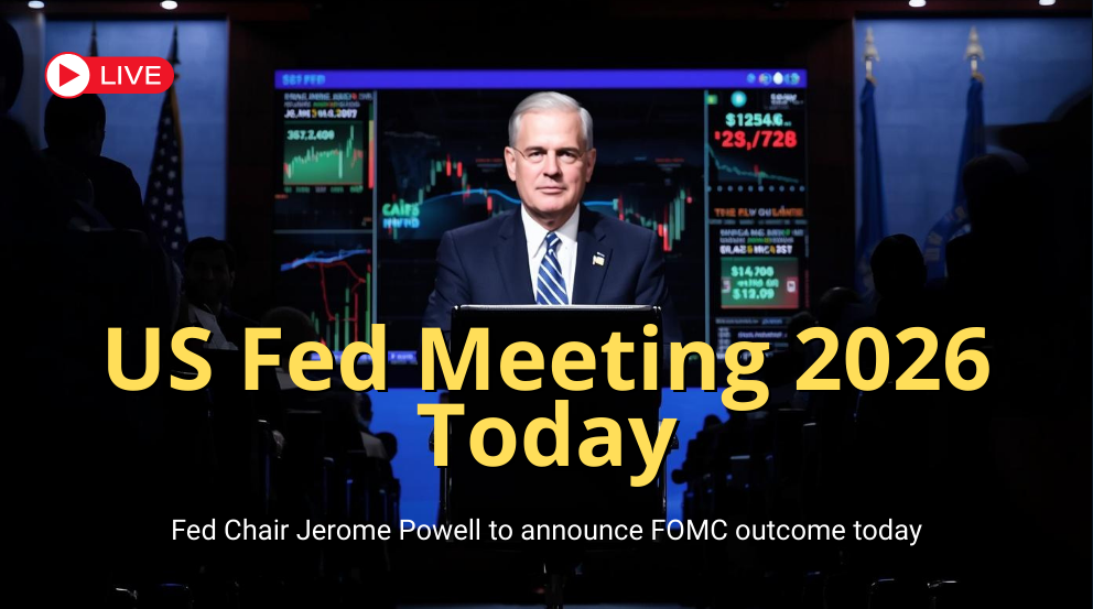 US Fed Meeting 2026 LIVE: Jerome Powell to Reveal FOMC Decision Today