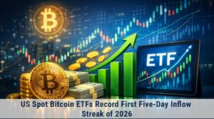 US Spot Bitcoin ETFs Inflow Streak 2026 Signals Demand
