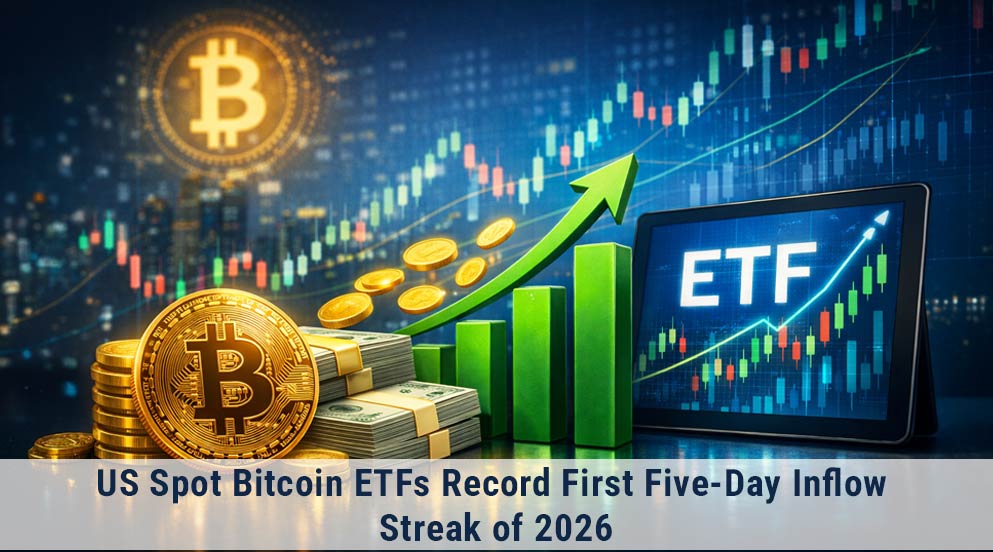 US Spot Bitcoin ETFs Inflow Streak 2026 Signals Demand
