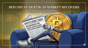 Bitcoin Near $75K as Market Recovers Crypto News Today: Update.