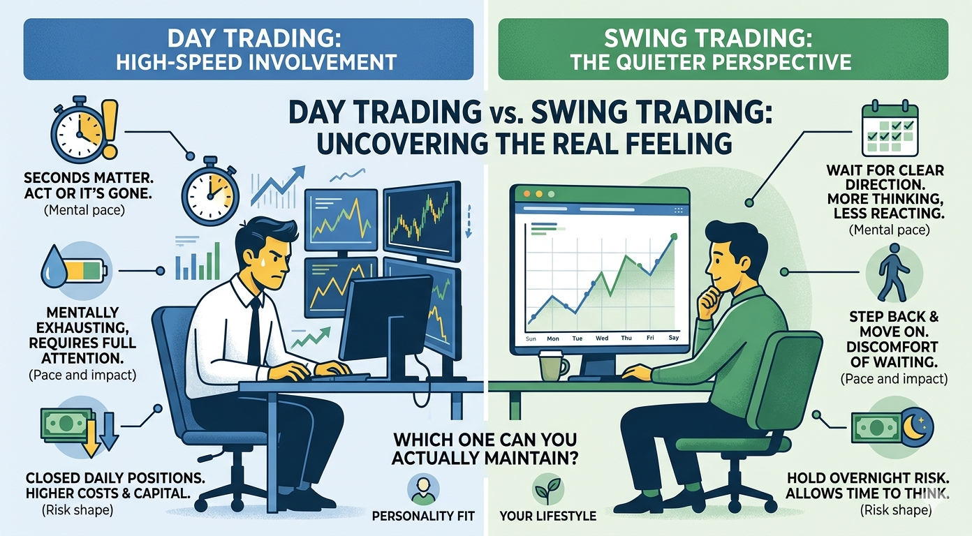 Day Trading vs Swing Trading: Which One Is Right for You?