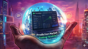Prediction Market Trading Terminal Prediction market trading terminal by Paradigm Builds is the next stage in institutional crypto trading.