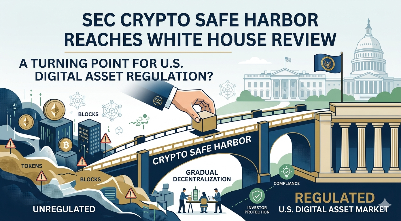 SEC Crypto Safe Harbor Hits White House Review