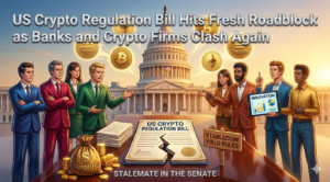 US Crypto Regulation Bill Hits Fresh Roadblock as Banks and Crypto Firms Clash Again