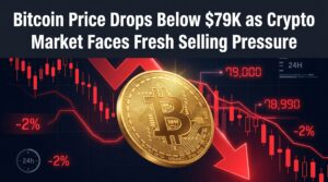 Bitcoin Price Drops Below $79K as Crypto Market Faces Fresh Selling Pressure