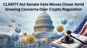 Crypto Market Structure Bill Advances as CLARITY Act Faces Senate Vote Pressure