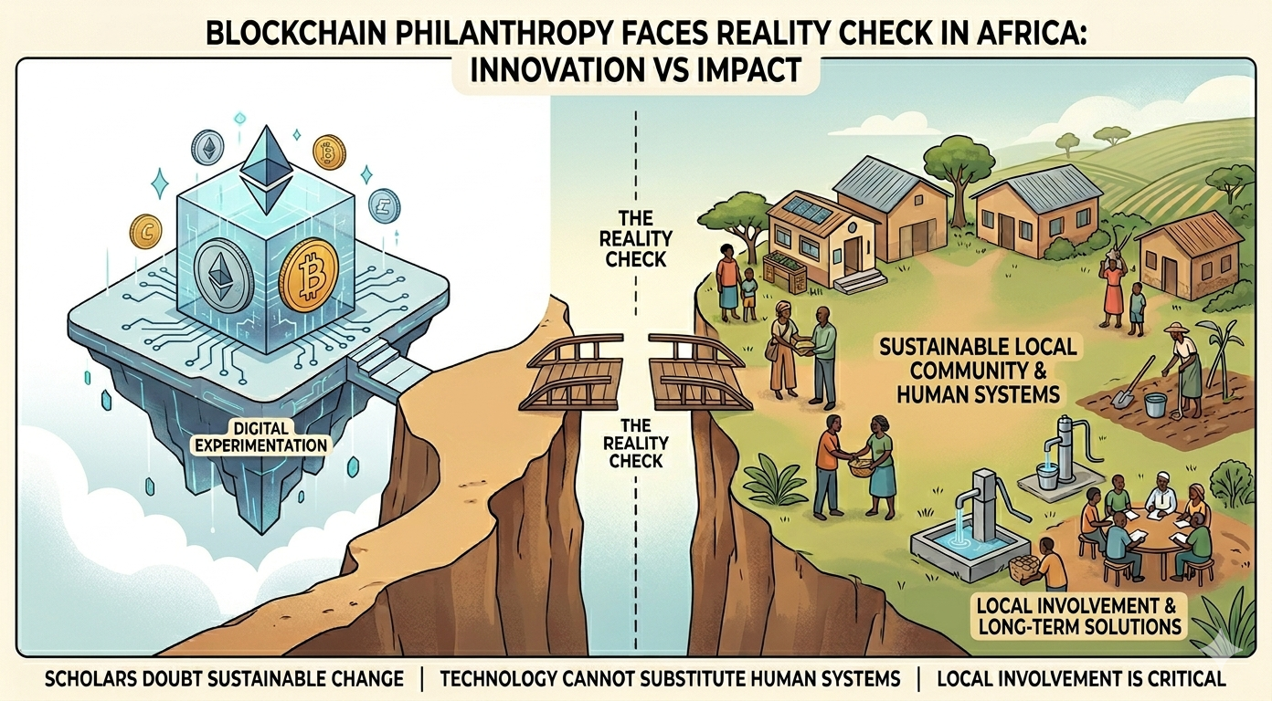 Blockchain Philanthropy Faces Reality Check in Africa: Innovation vs Impact